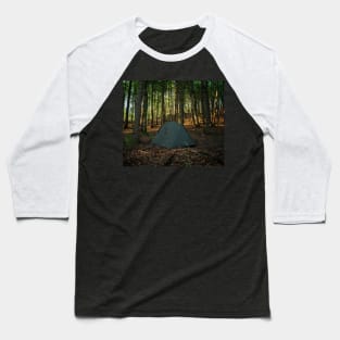 Camping Baseball T-Shirt